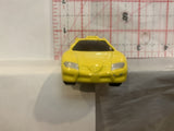 Yellow Sports Racer  Motor Max Loose Diecast Car