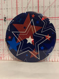 Stars Design Pattern Button Pinback