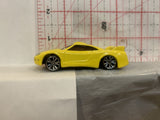 Yellow Sports Racer  Motor Max Loose Diecast Car