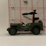 Green Army Assault Jeep Unbranded Diecast Car FM