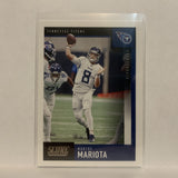 #122 Marcus Mariota Tennessee Titans 2020 Score Football Card LA