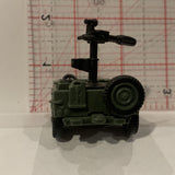 Green Army Assault Jeep Unbranded Diecast Car FM