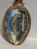 Mockba Moscow Statue  Souvenir Spoon