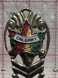 Calgary Alberta Mpale Leaf Canada  Souvenir Spoon