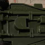 Green Army Assault Jeep Unbranded Diecast Car FM