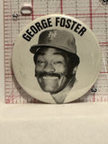 George Foster New York Yankees Button Pinback