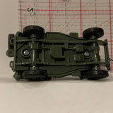 Green Army Assault Jeep Unbranded Diecast Car FM