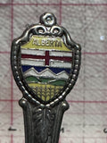 Alberta Crest Emblem  Souvenir Spoon