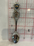 Fort St John BC Well Dogwood Flower Souvenir Spoon