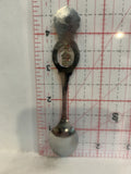 Fort St John BC Well Dogwood Flower Souvenir Spoon
