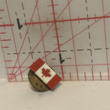 Canadian Flag Lapel Hat Pin