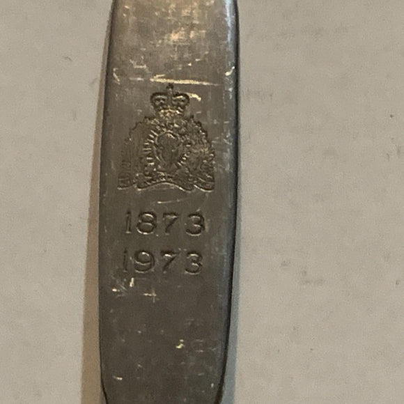 RCMP 1973 1973 Crest Collectable Souvenir Spoon AV