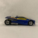 Blue Sling Shot ©2001 Hot Wheels Diecast Car FM