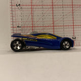 Blue Sling Shot ©2001 Hot Wheels Diecast Car FM