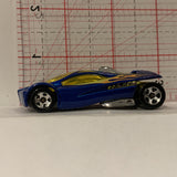 Blue Sling Shot ©2001 Hot Wheels Diecast Car FM