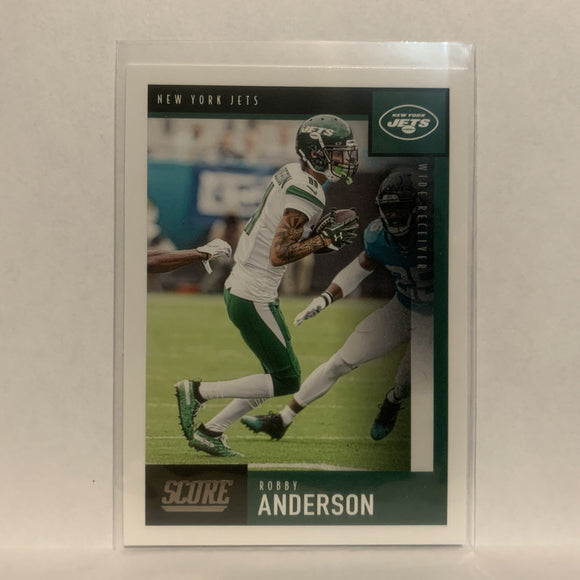 #32 Robby Anderson New York Jets 2020 Score Football Card LB