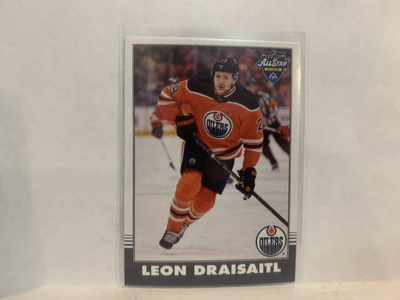 #1 Leon Draisaitl Edmonton Oilers 2020-21 O-PEE-CHEE Hockey Card MV
