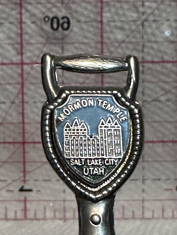 Mormon Temple Salt Lake City Utah Shovel  Souvenir Spoon