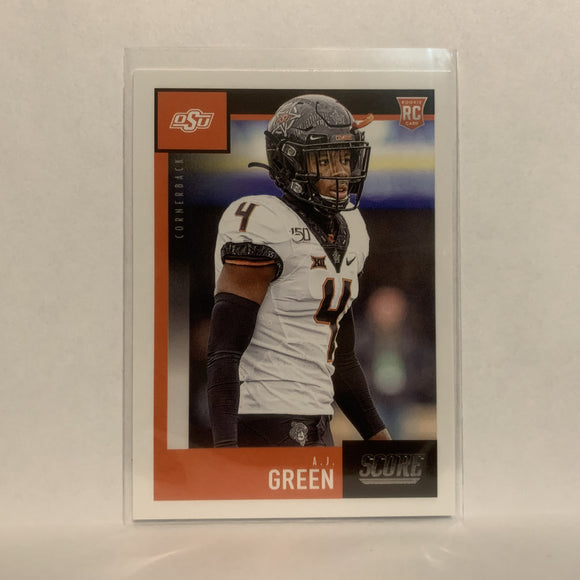 #331 A.J Green Rookie Oklahoma State 2020 Score Football Card LB