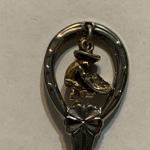 Whitehorse Yukon Gold Panner Collectable Souvenir Spoon AW