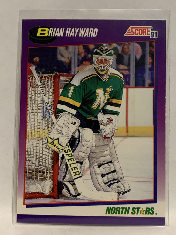 # 211 Brian Hayward Washington Capitals 1991-92 Upper Deck Hockey Card