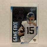 #GF-GM Gardner Minshew II Game Face Jacksonville Jaguars 2020 Score Football Card LB