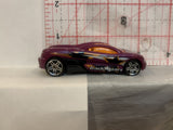 Purple Track Stars Backdraft 2001 Hot Wheels Loose Diecast Car
