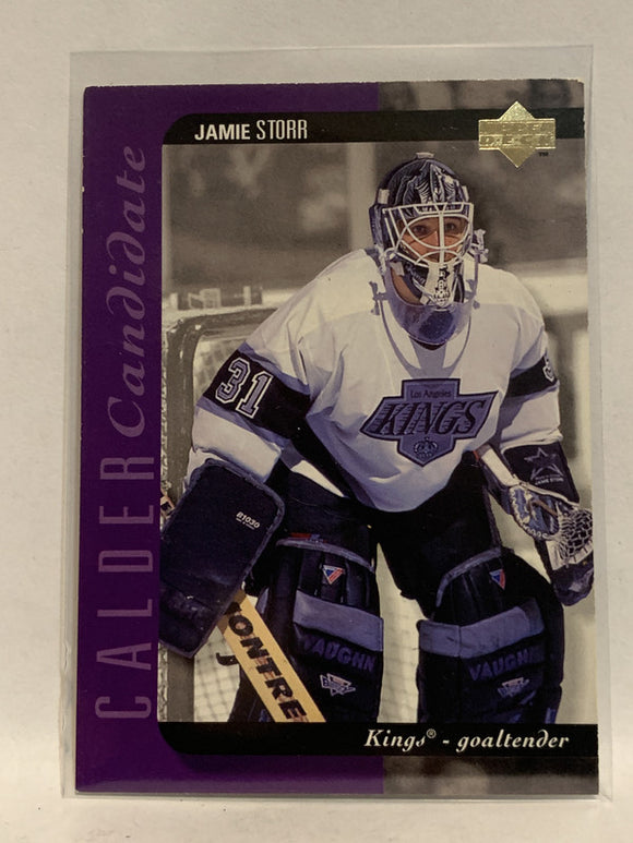 # 531 Jamie Storr Calder Candidate Los Angeles Kings 1995-96 Upper Deck Hockey Card