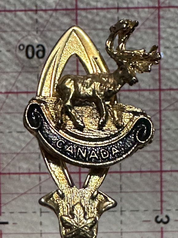 Whitehorse Yukon Caribou Canada  Souvenir Spoon