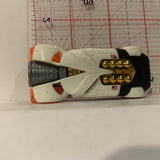 White Rocket Fire Hot Wheels Diecast Car FM