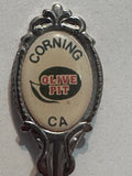 Corning Olive Pit California  Souvenir Spoon