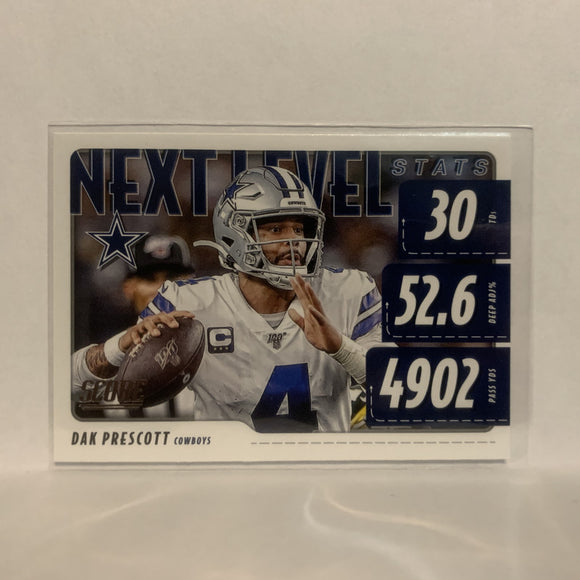 #NLS-DP Dak Prescott Dallas Cowboys 2020 Score Football Card LB