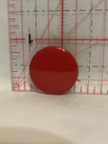 Red   Button Pinback