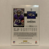 #50 Gus Edwards Baltimore Ravens 2020 Score Football Card LB