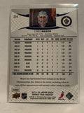 # 254 Chris Mason  Winnipeg Jets 2011-12 Upper Deck Series 2 Hockey Card