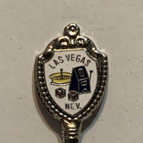 Las Vegas Nevada Casino Games Collectable Souvenir Spoon AW