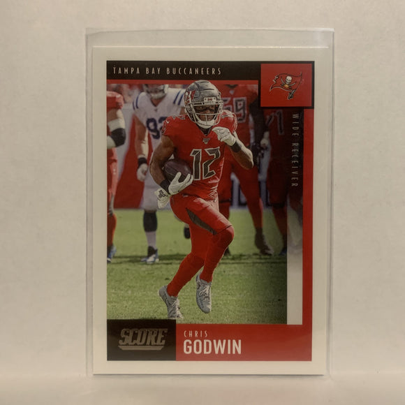#278 Chris Godwin Tampa Bay Buccaneers 2020 Score Football Card LC