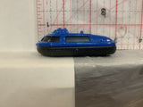 Blue Hovercraft Yacht  Unbranded Loose Diecast Car
