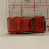 Red Fire Station Truck Unbranded Diecast Car FN