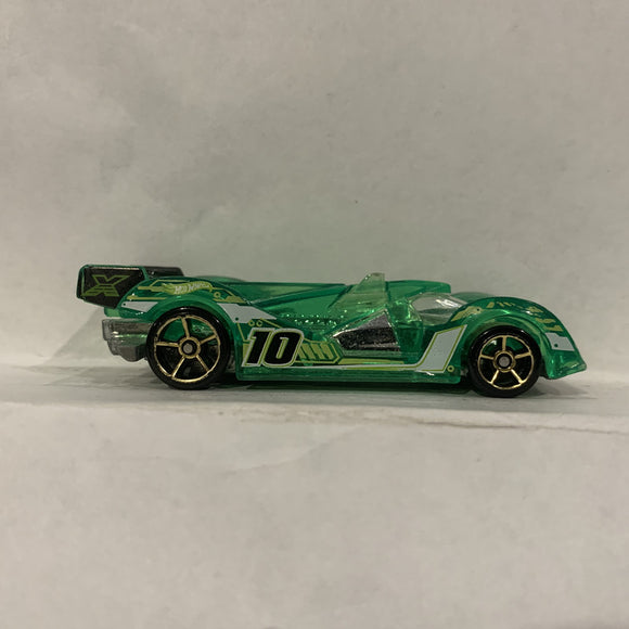 Green Hi-Tech Missile ©2013 Hot Wheels Diecast Car FN