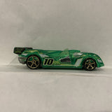 Green Hi-Tech Missile ©2013 Hot Wheels Diecast Car FN