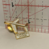Edmonton Canada Plane Jet Alberta Lapel Hat Pin