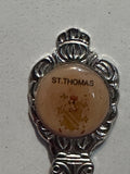 St Thomas Virgin Islands Coat of Arms  Souvenir Spoon