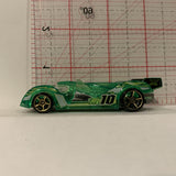 Green Hi-Tech Missile ©2013 Hot Wheels Diecast Car FN