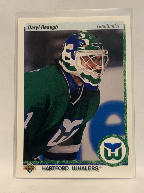 # 541 Daryl Reaugh Hartford Whalers 1990-91 Upper Deck Hockey Card