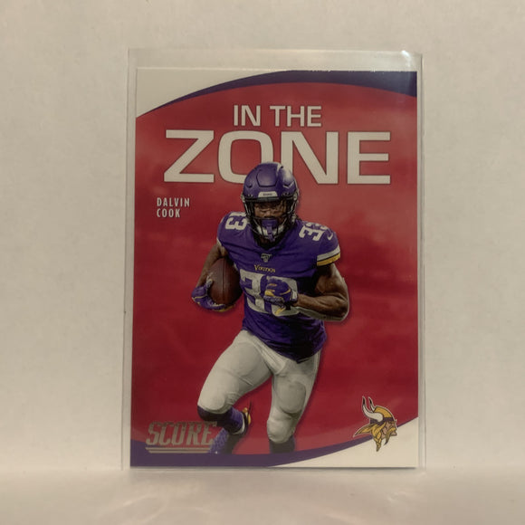 #IZ-DC Dalvin Cook Minnesota Vikings 2020 Score Football Card LC