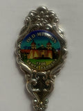 Old Mission 1786 Santa Barbara California Souvenir Spoon