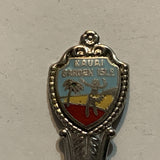 Kauai Garden Isle Hawaii Hula Beach Collectable Souvenir Spoon AW