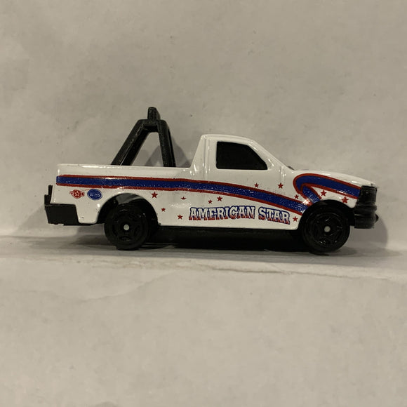 White American Star Pick Up Truck Unbranded Diecast Car FN