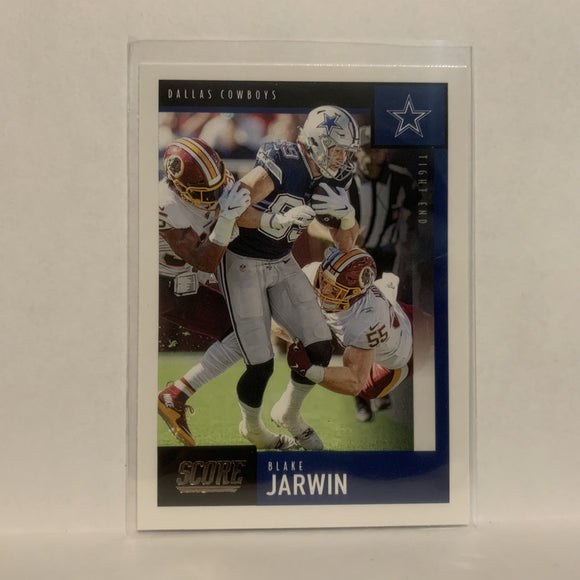 #167 Blake Jarwin Dallas Cowboys 2020 Score Football Card LC
